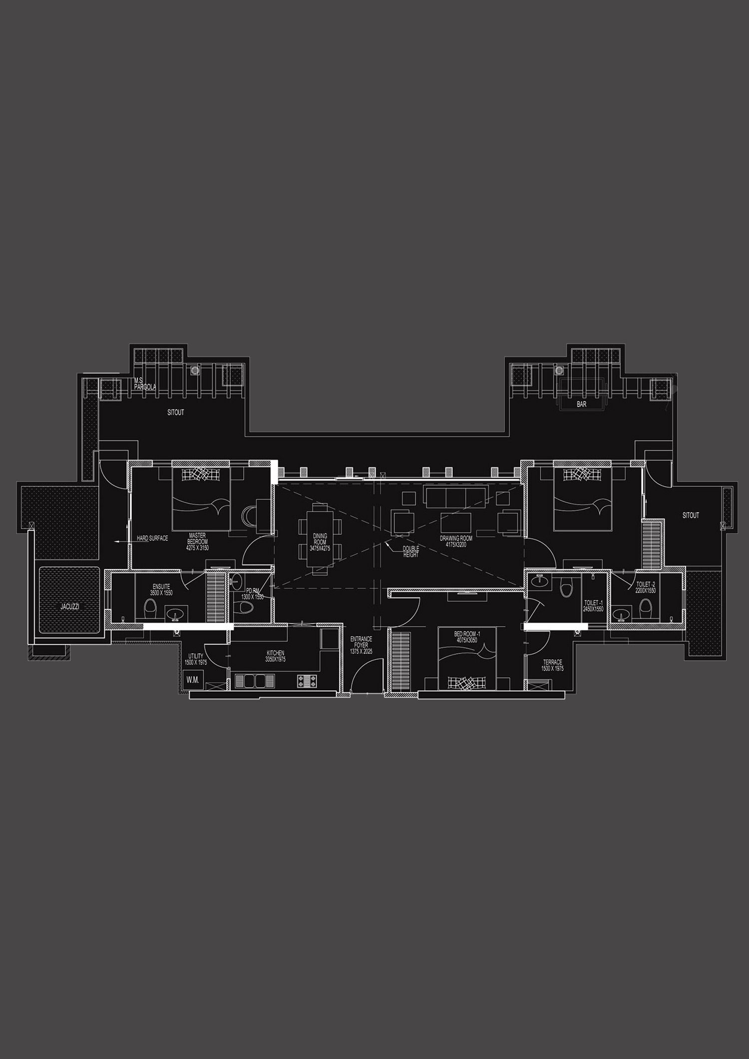 Ace Divino Tower 8 Unit P3 (Type B) Floor Plan
