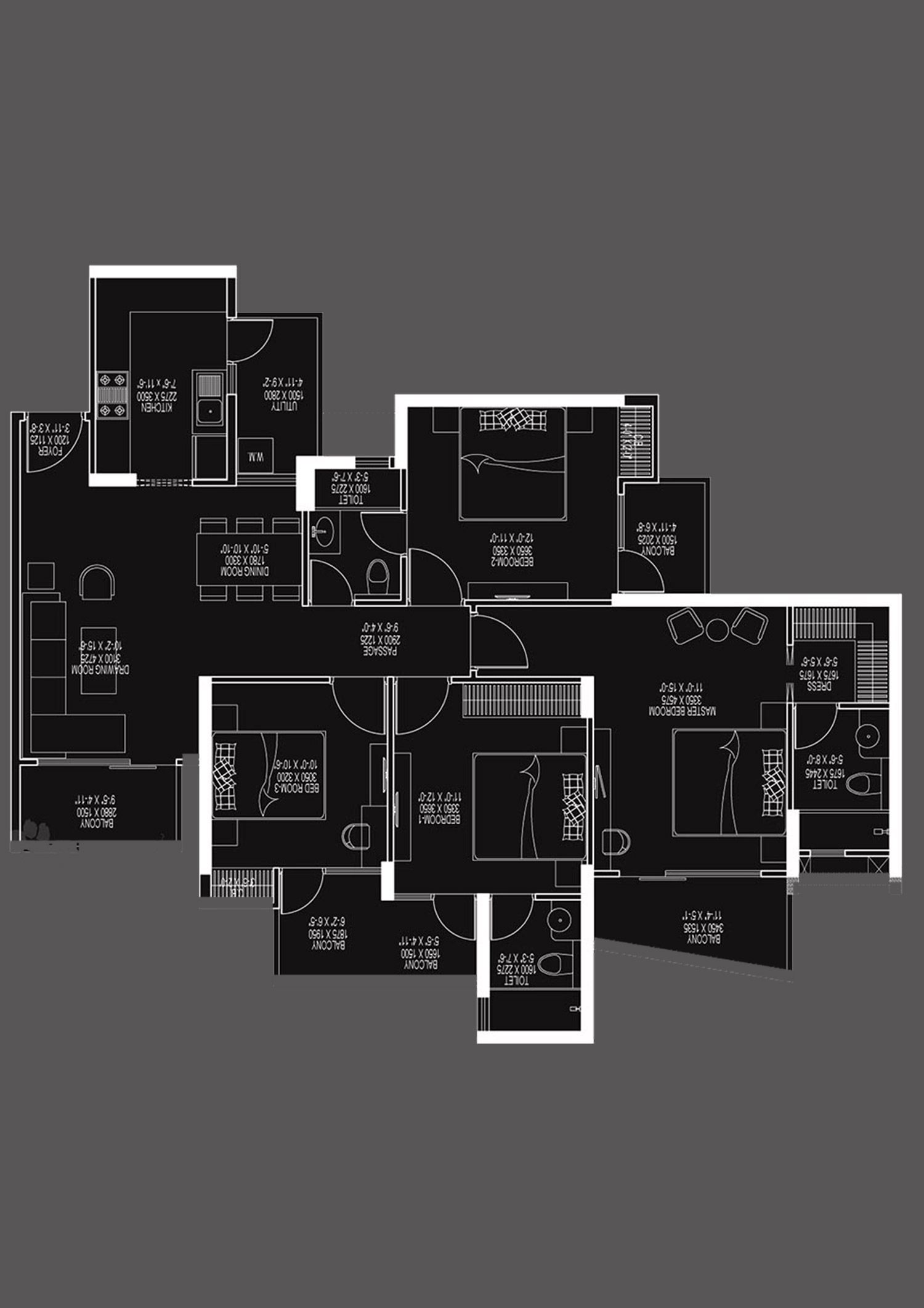 Ace Divino Tower 1 Unit 4 Floor Plan