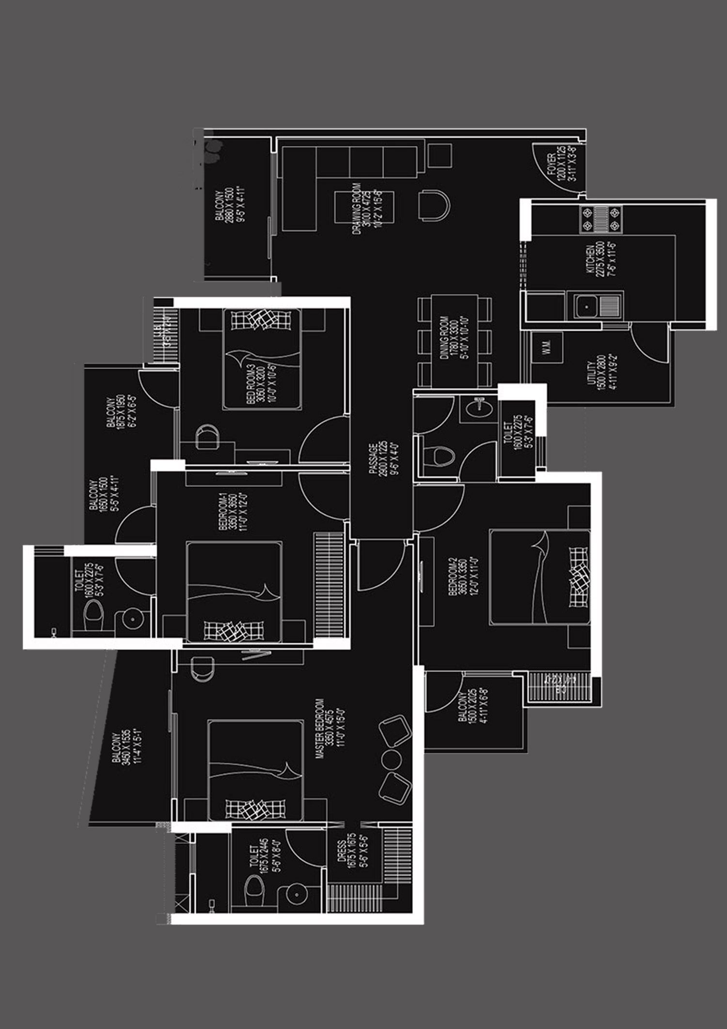 Ace Divino Tower 1 Unit 6 Floor Plan