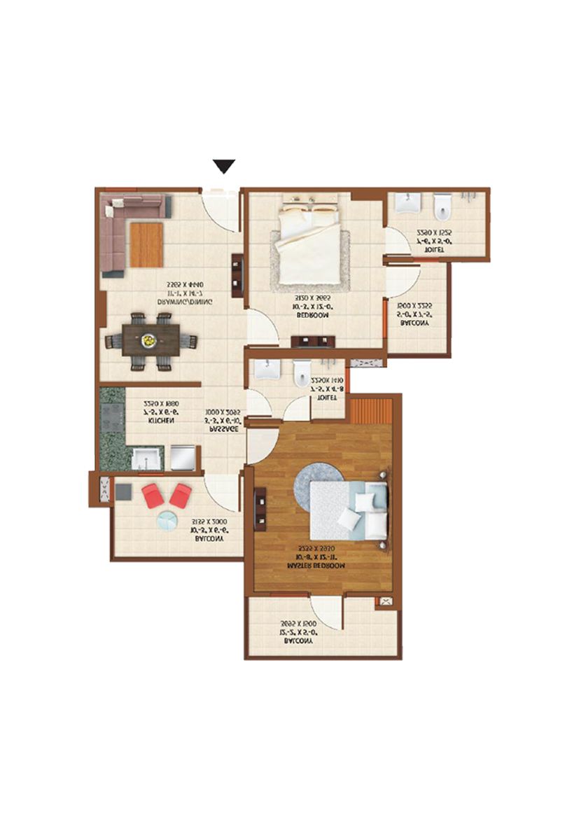 Ace Platinum C Unit 2 Floor Plan