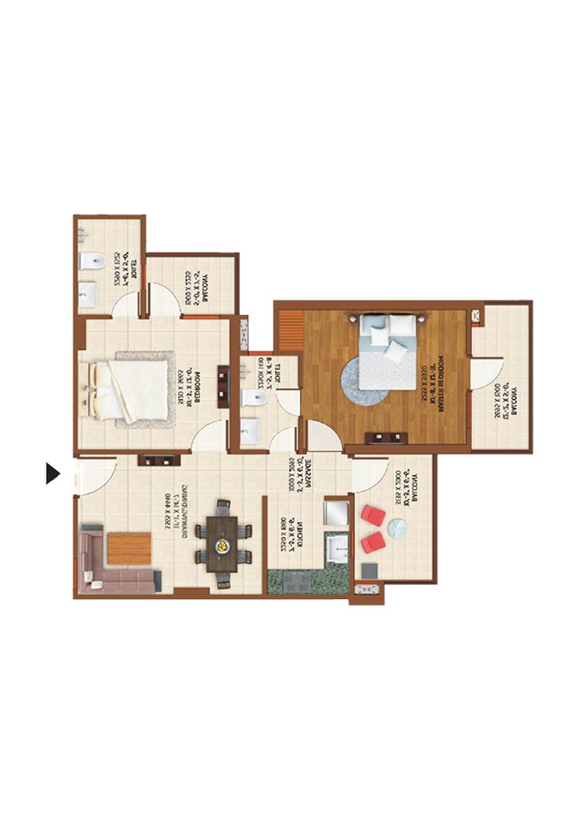 Ace Platinum C Unit 6 Floor Plan