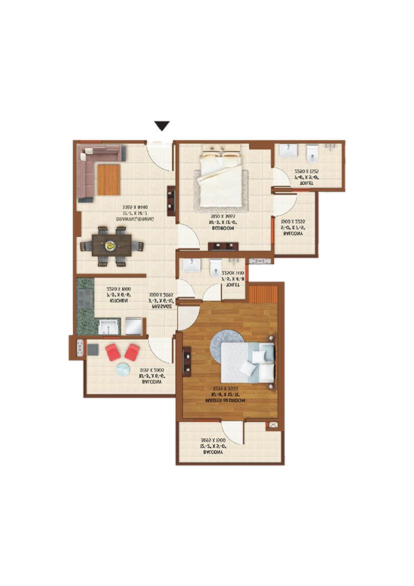 Ace Platinum D Unit 1 Floor Plan