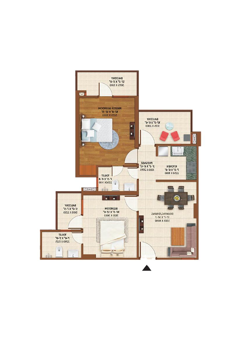 Ace Platinum D Unit 7 Floor Plan