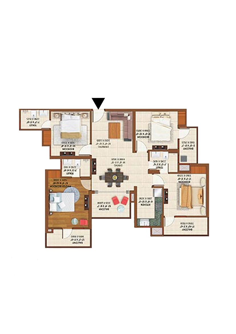 Ace Platinum F Unit 6 Floor Plan