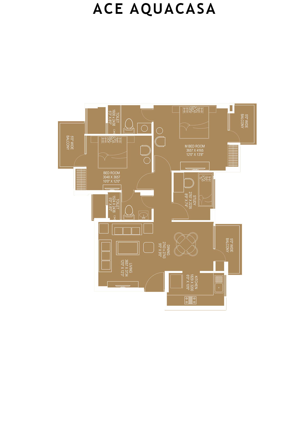 Ace Aquacasa Block T5 Unit 2 Floor Plan