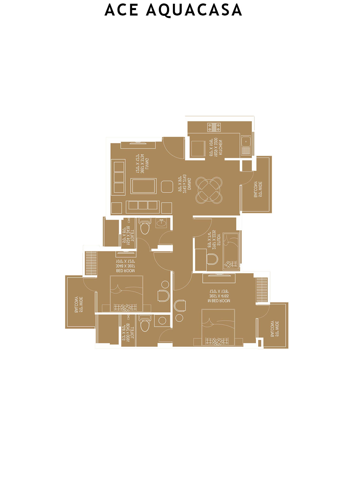 Ace Aquacasa Block T5 Unit 5 Floor Plan