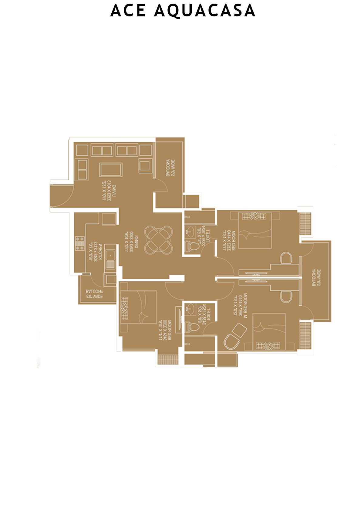 Ace Aquacasa Block T6 Unit 4 Floor Plan