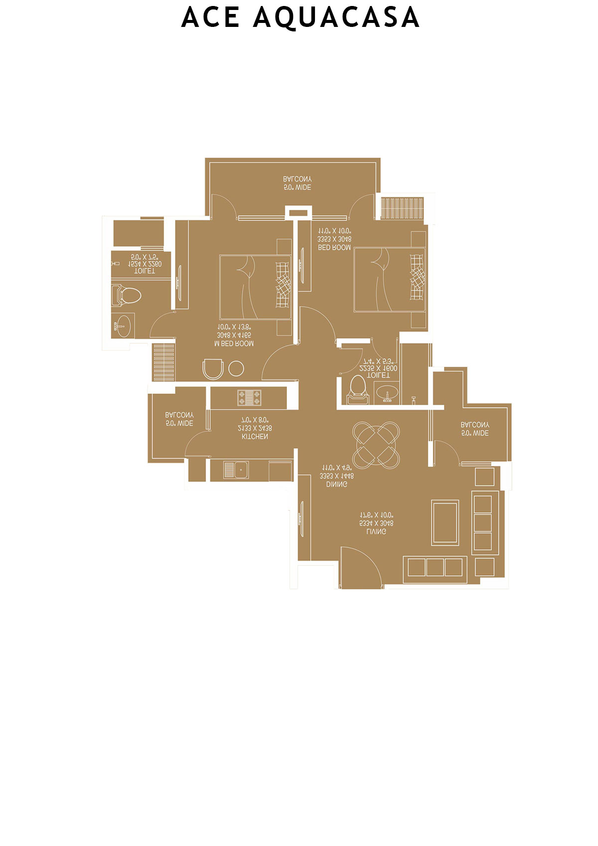 Ace Aquacasa Block T7 Unit 6 Floor Plan