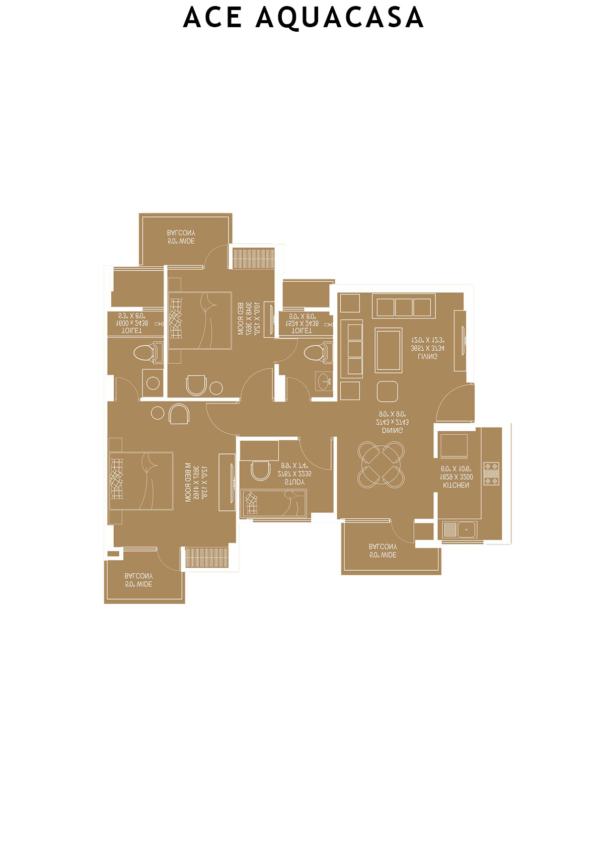 Ace Aquacasa Block T8 Unit 5 Floor Plan