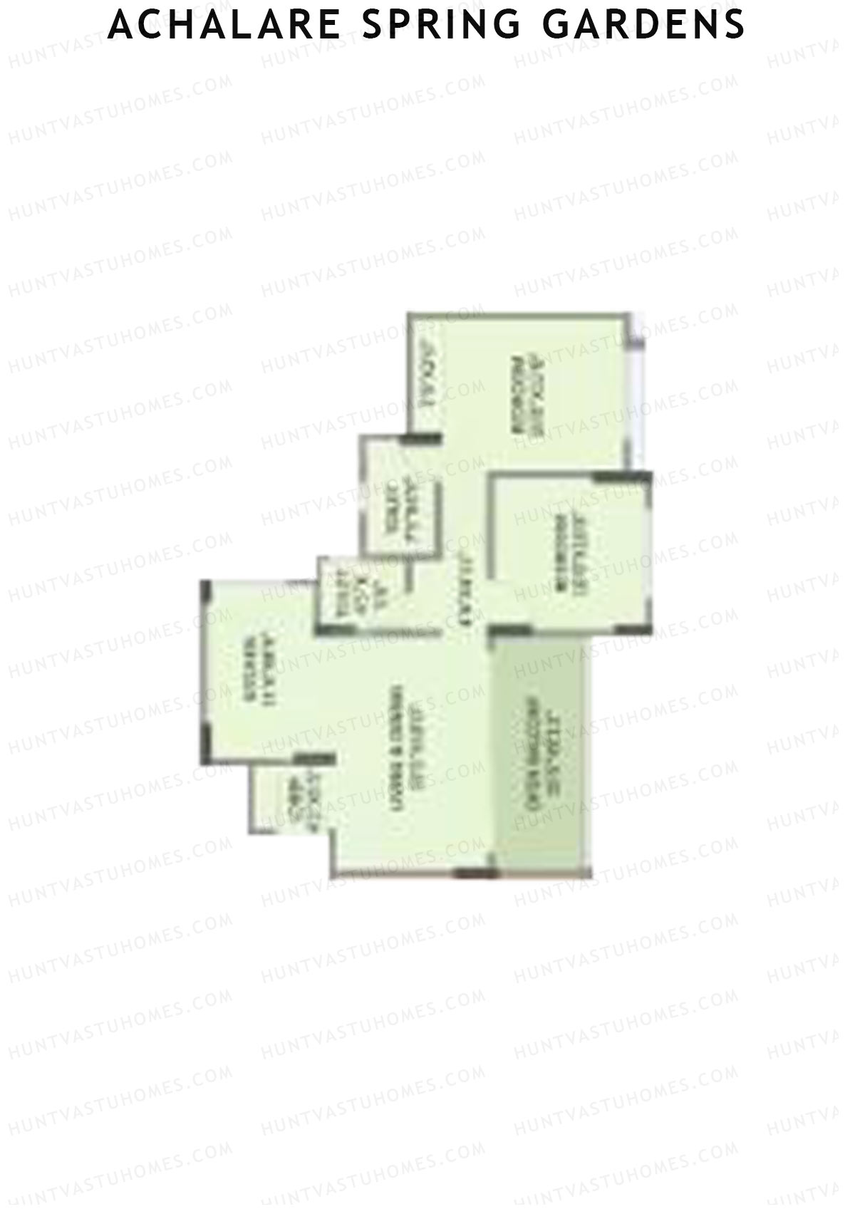 Achalare Spring Gardens Tower C Unit 7 Floor Plan