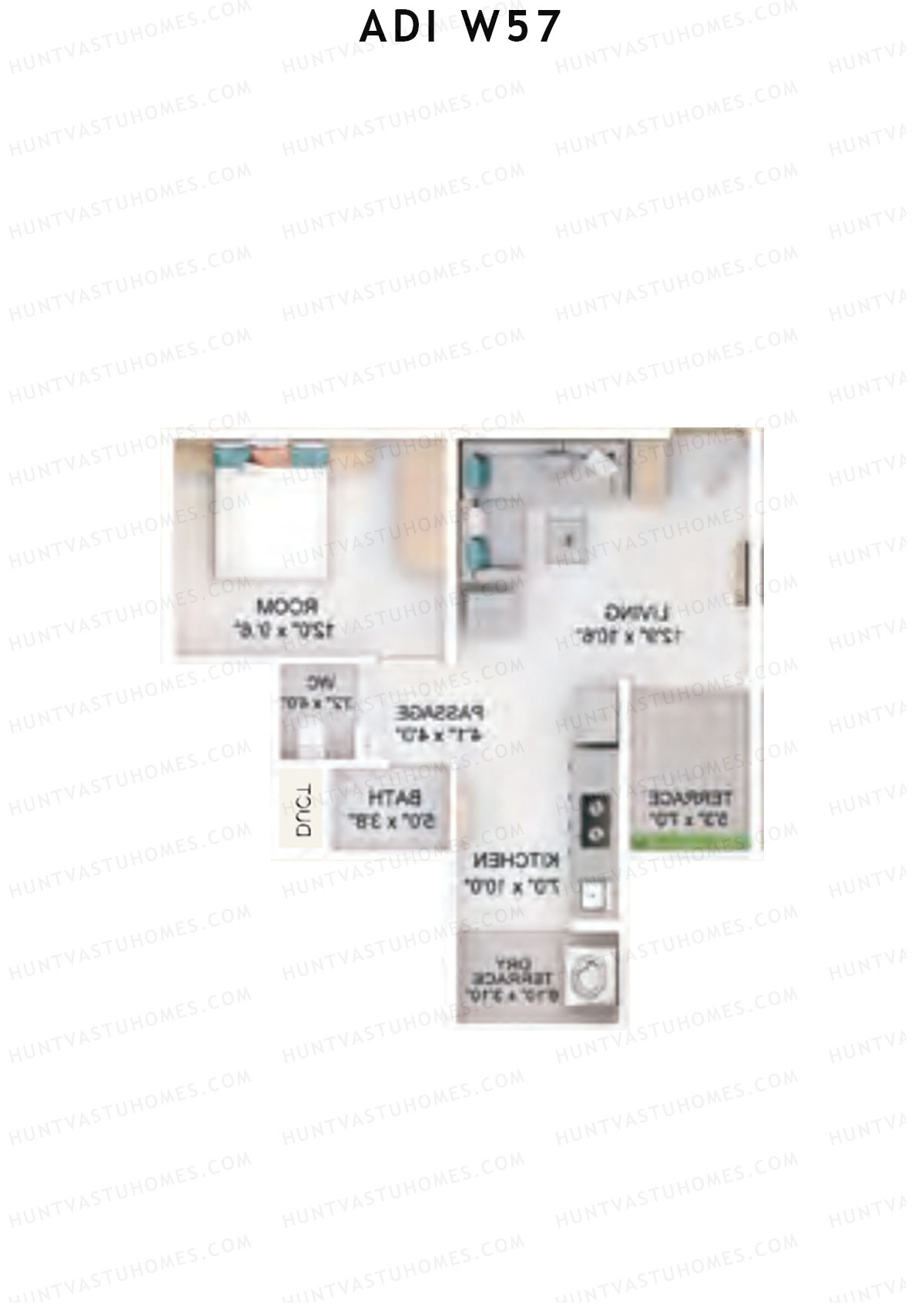 Adi W57 Waterlily Unit 8 Floor Plan