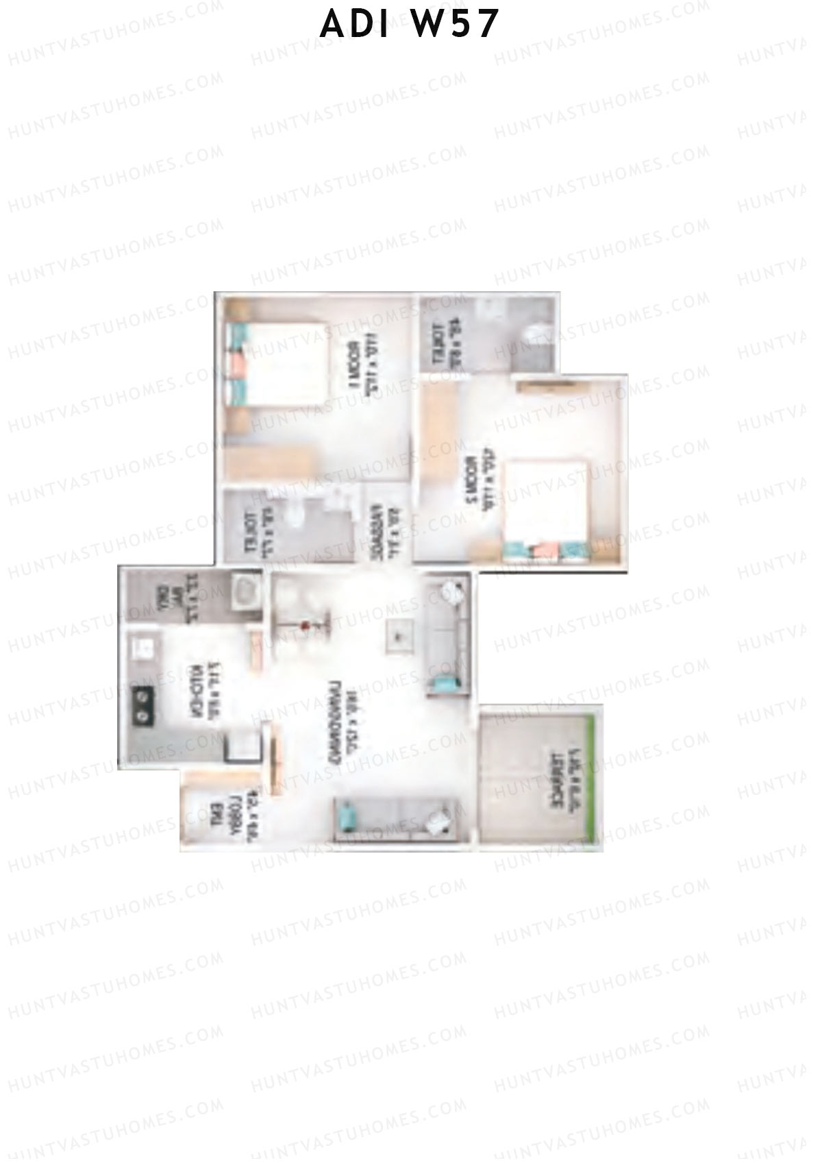Adi W57 Watermeadow Unit 3 Floor Plan