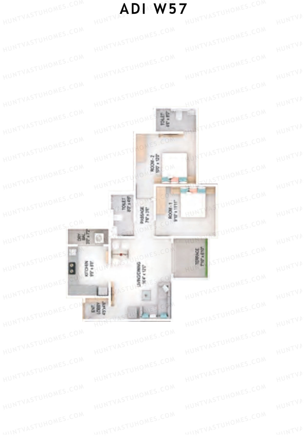 Adi W57 Watermeadow Unit 4 Floor Plan