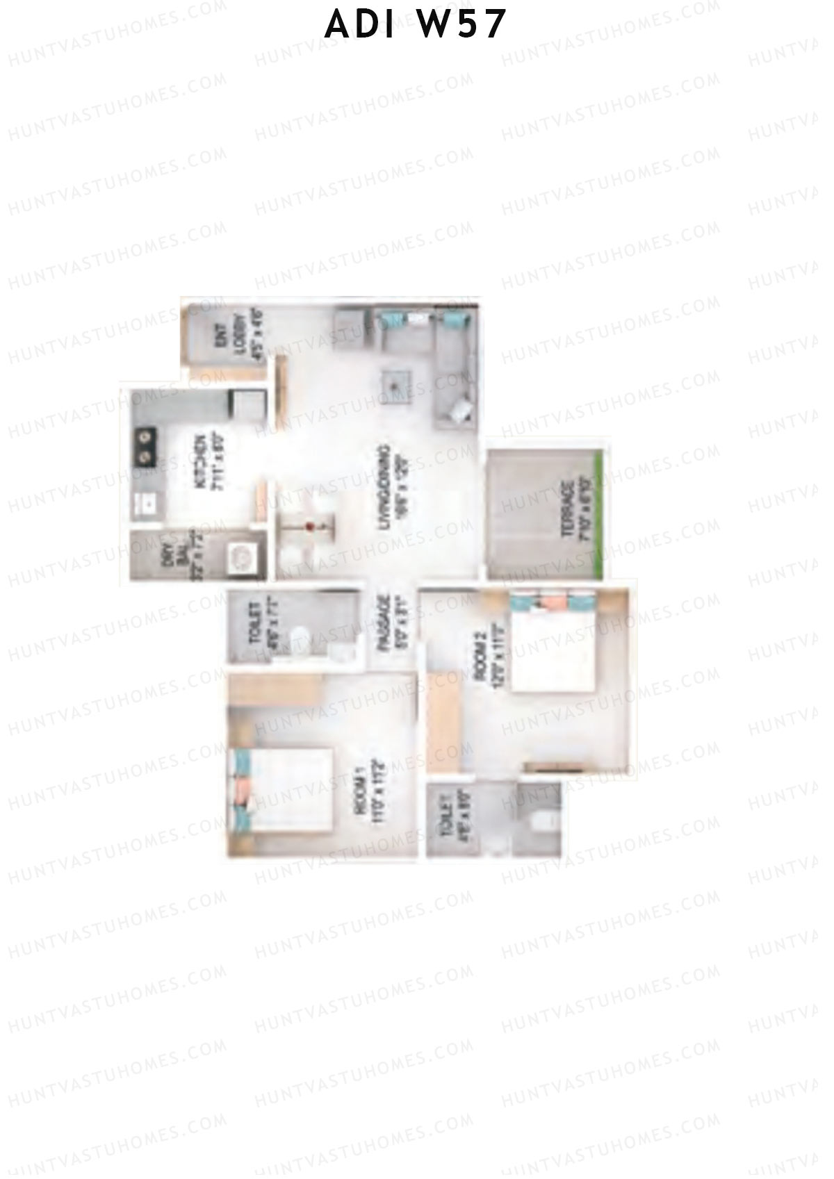 Adi W57 Watermeadow Unit 5 Floor Plan