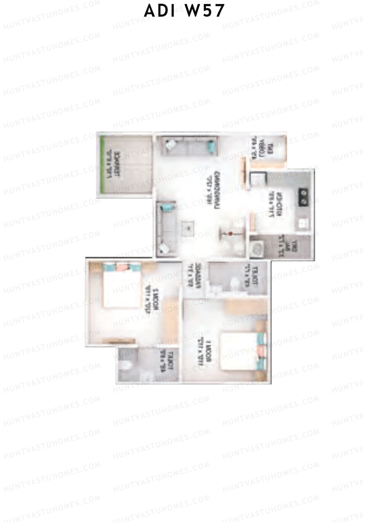 Adi W57 Watermeadow Unit 6 Floor Plan