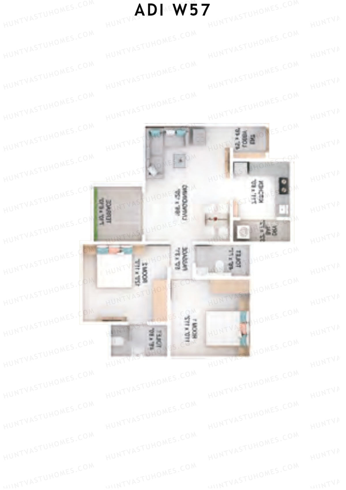 Adi W57 Watermeadow Unit 6 Floor Plan