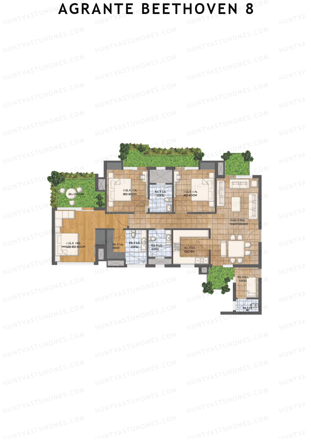 Agrante Beethoven 8 Harmony 1 Unit 1 Floor Plan