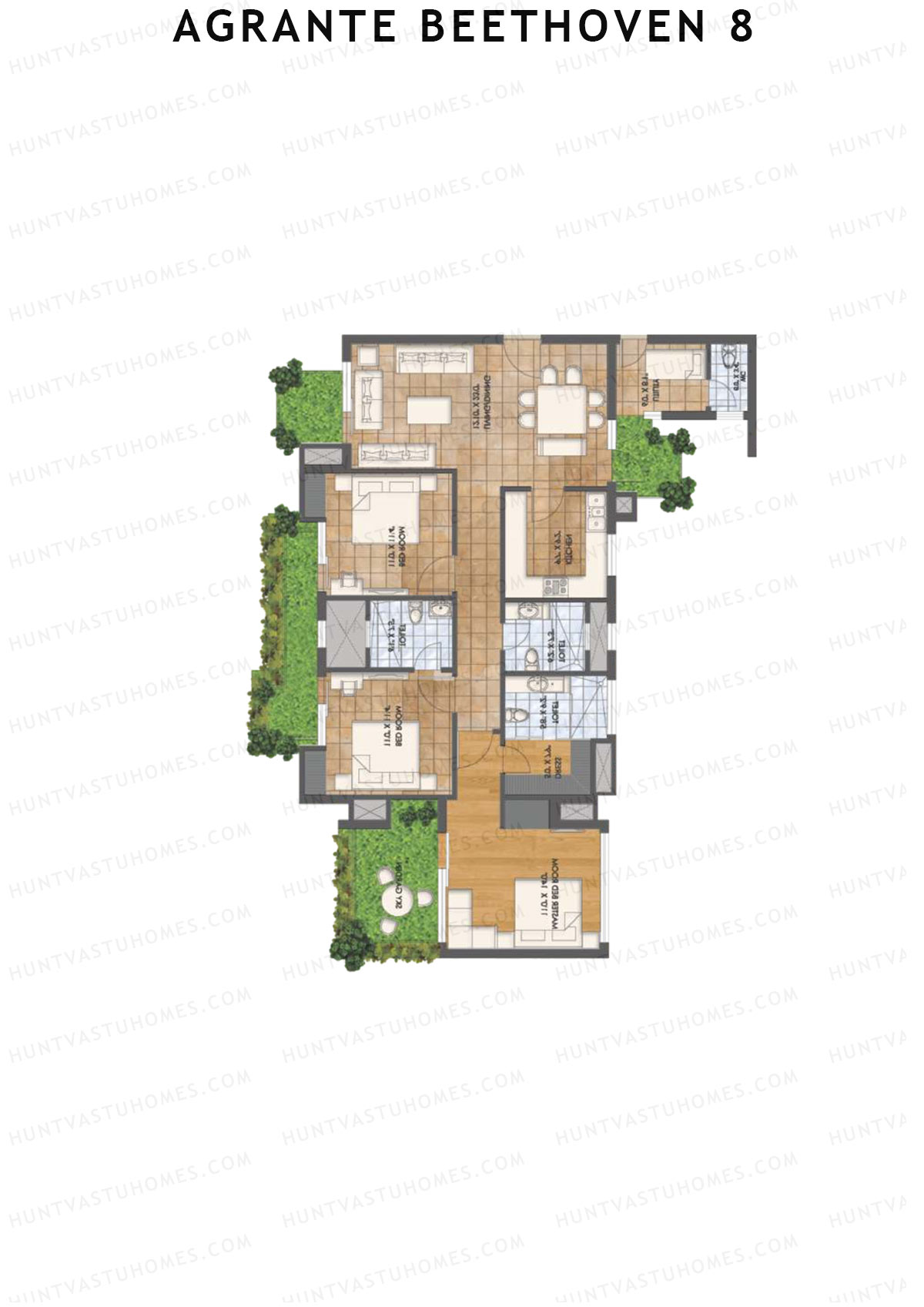Agrante Beethoven 8 Harmony 2 Unit 4 Floor Plan