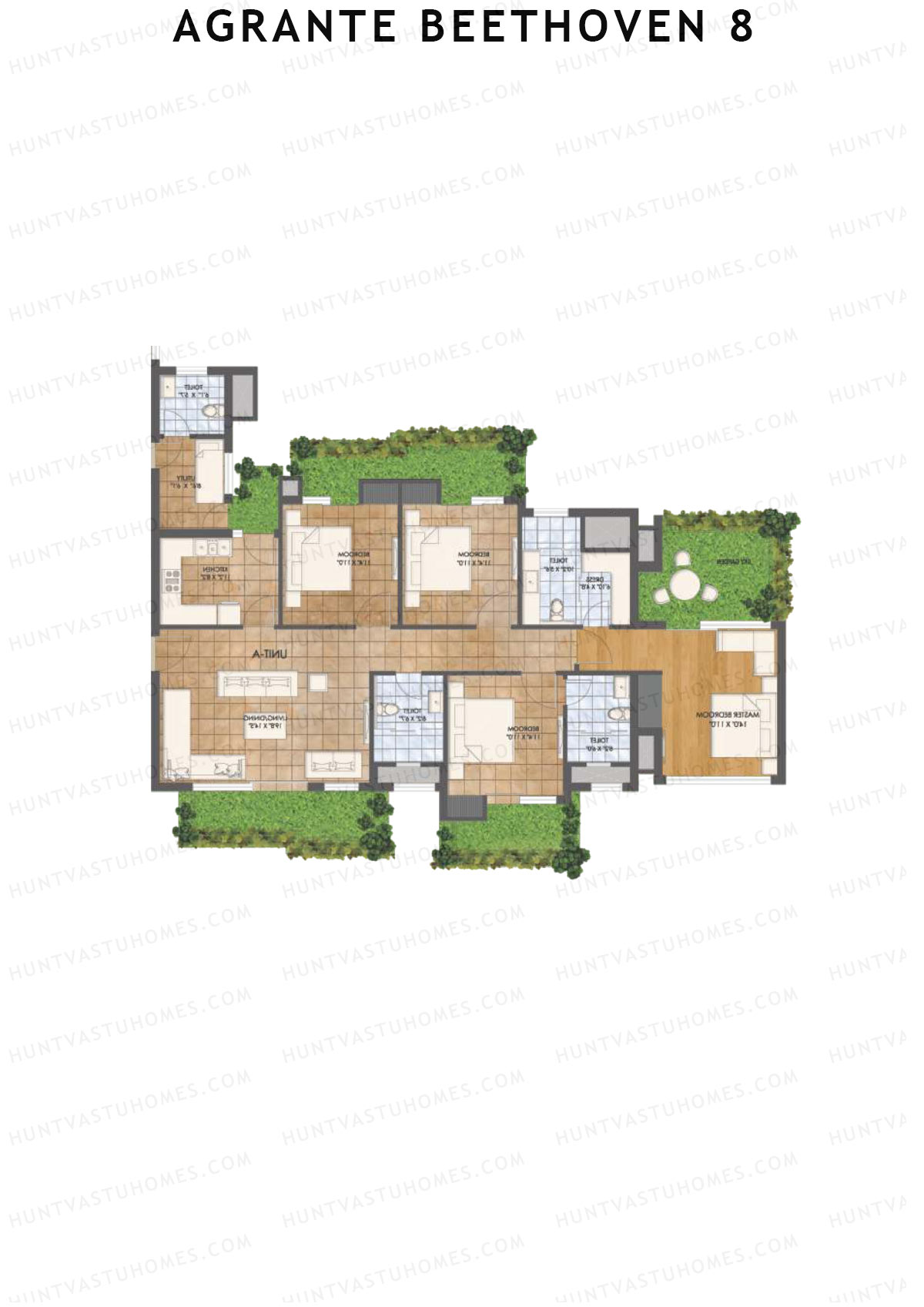 Agrante Beethoven 8 Symphony Unit 2 Floor Plan