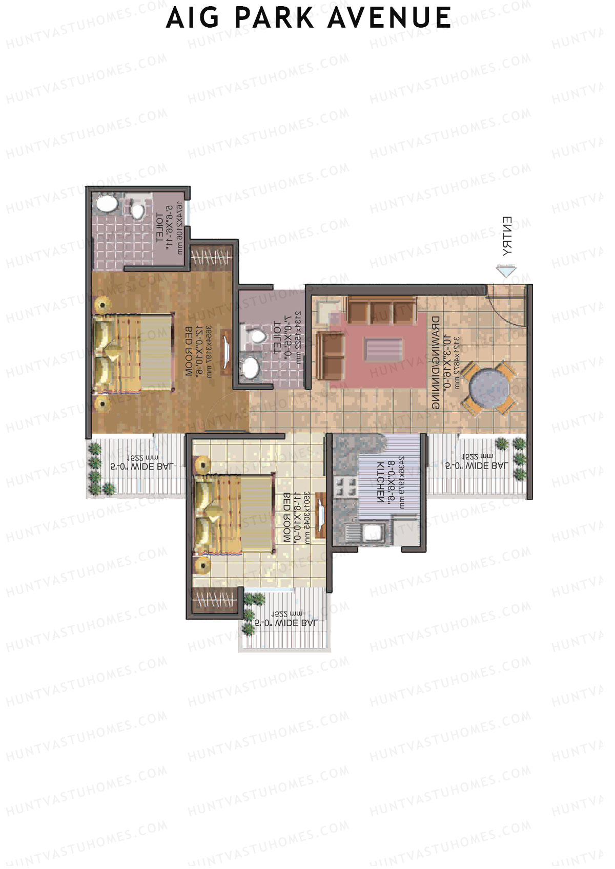 AIG Park Avenue Tower C Unit 3 Floor Plan