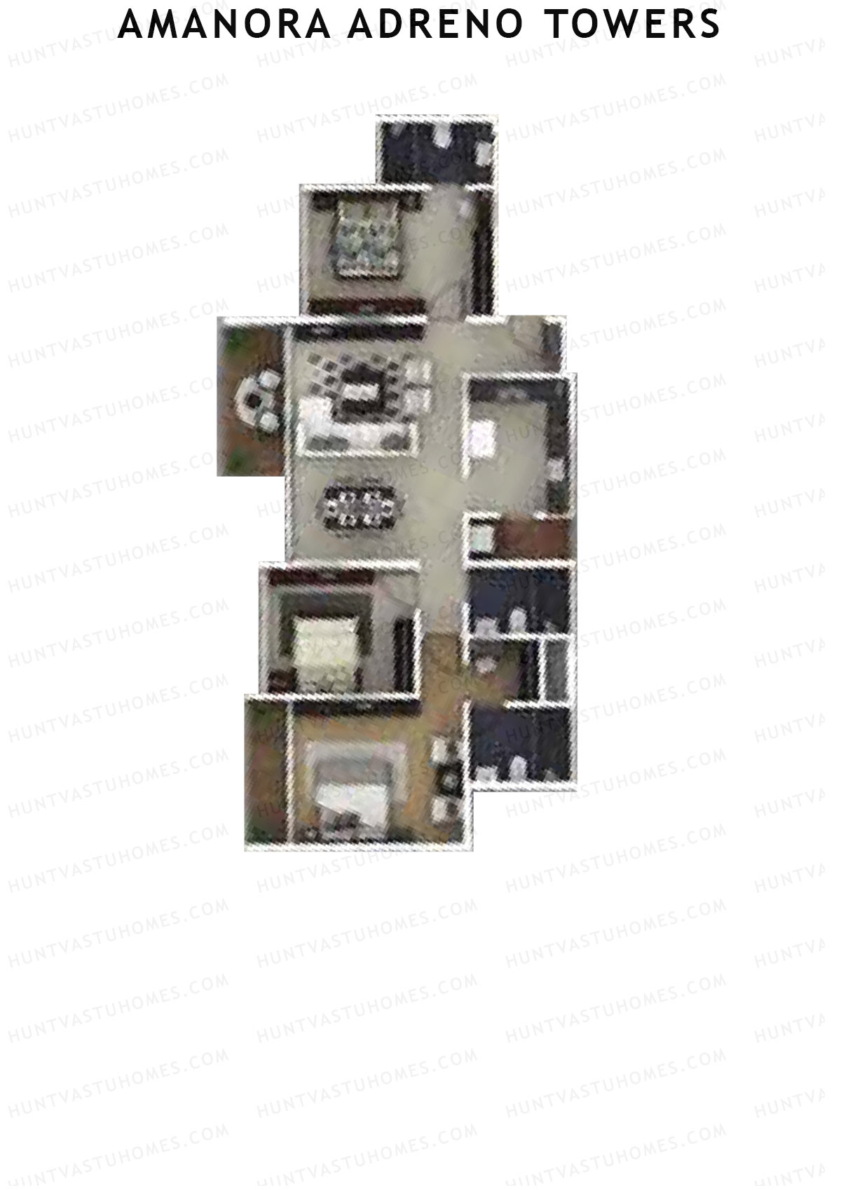 Amanora Adreno Towers Tower 37 Unit 7 Floor Plan