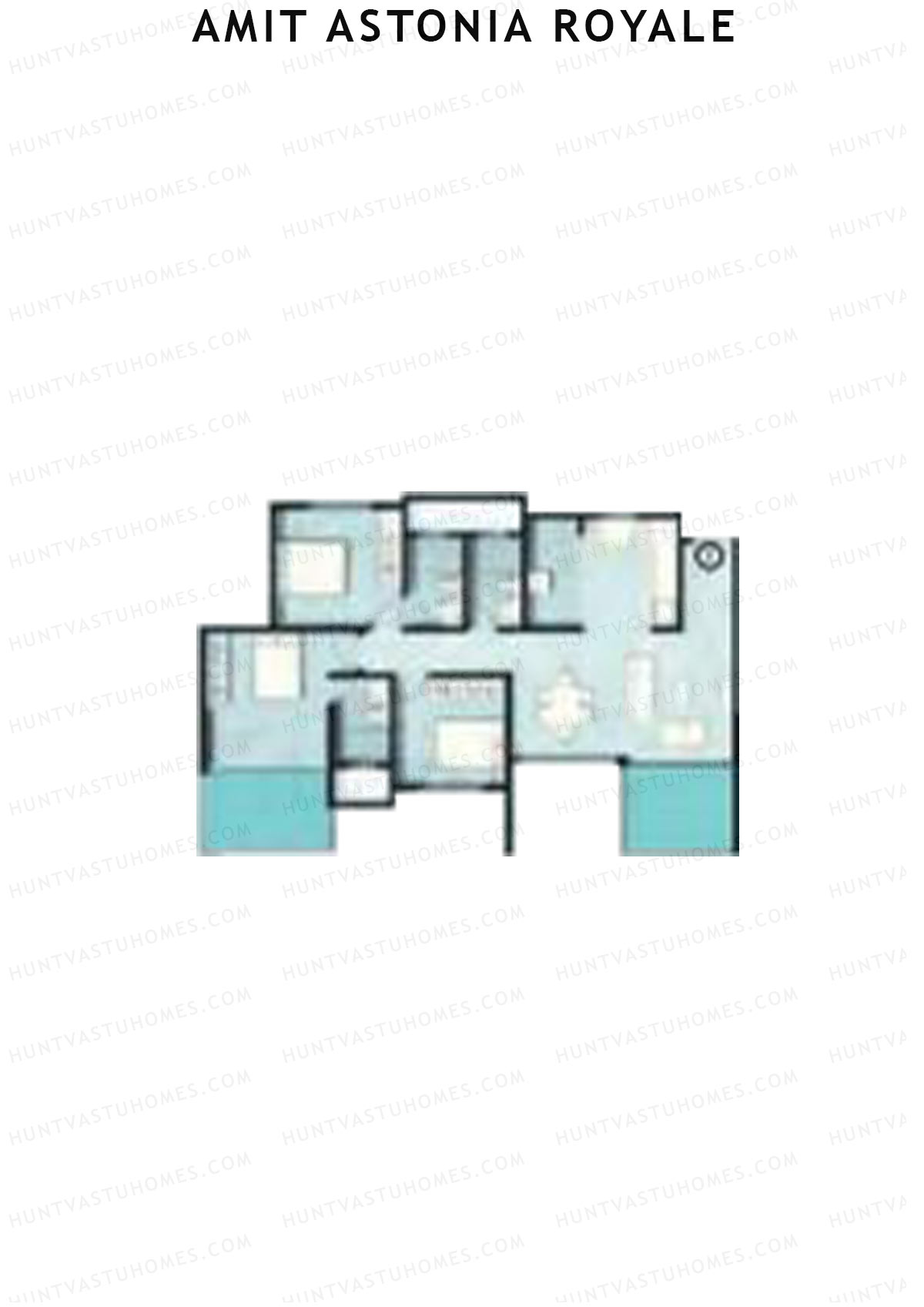 Amit Astonia Royale Tower A Unit 2 Floor Plan