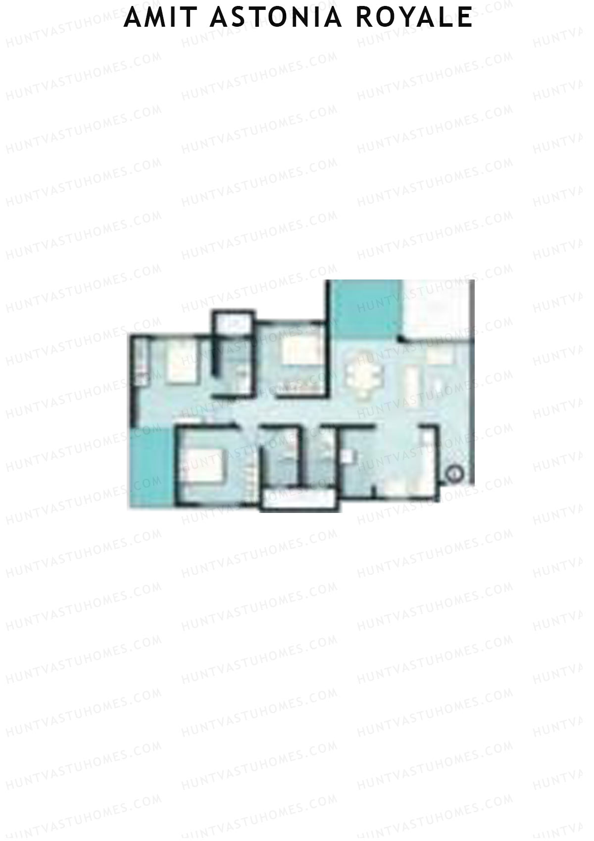 Amit Astonia Royale Tower A Unit 3 Floor Plan