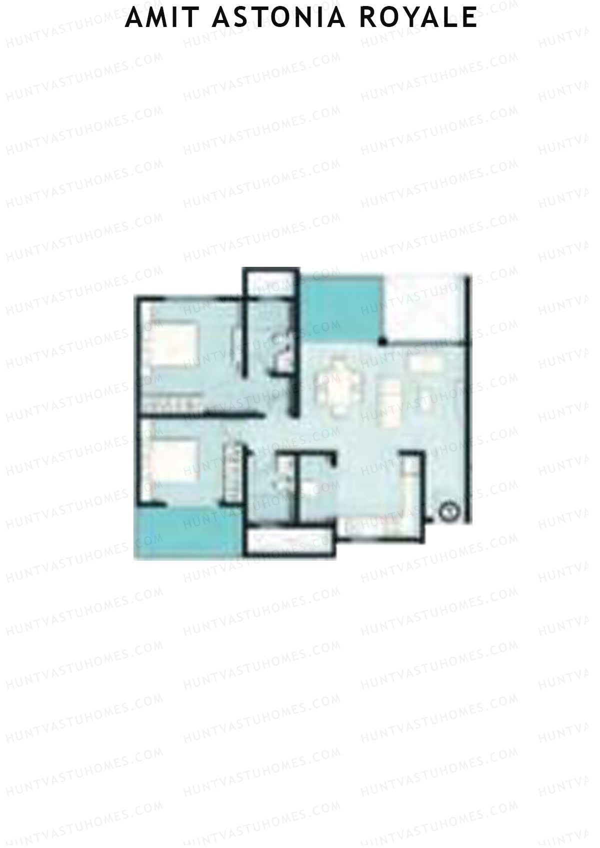 Amit Astonia Royale Tower F Unit 1 Floor Plan