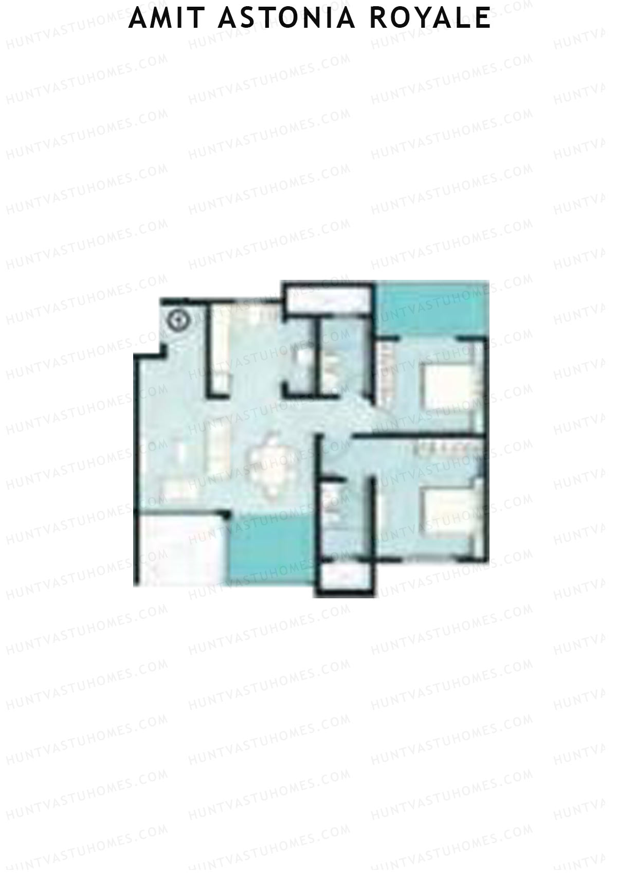 Amit Astonia Royale Tower F Unit 3 Floor Plan