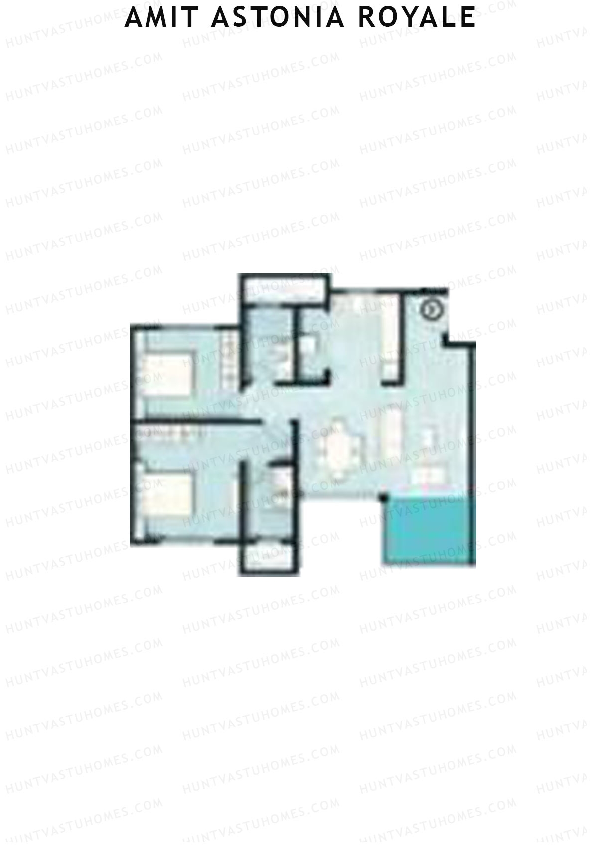 Amit Astonia Royale Tower F Unit 4 Floor Plan