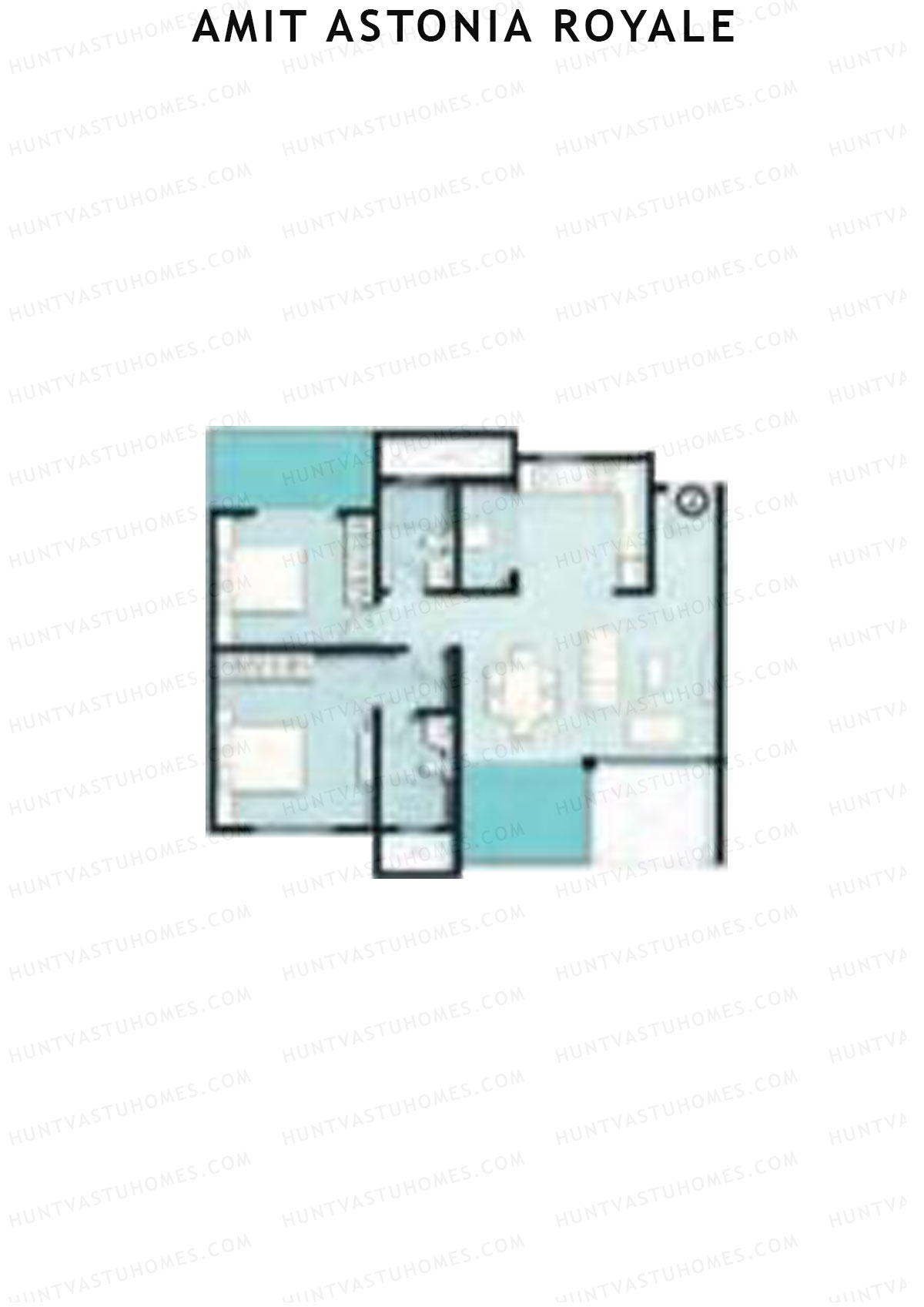 Amit Astonia Royale Tower G Unit 2 Floor Plan