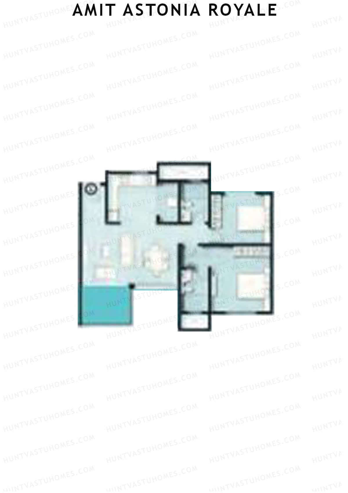 Amit Astonia Royale Tower H Unit 1 Floor Plan