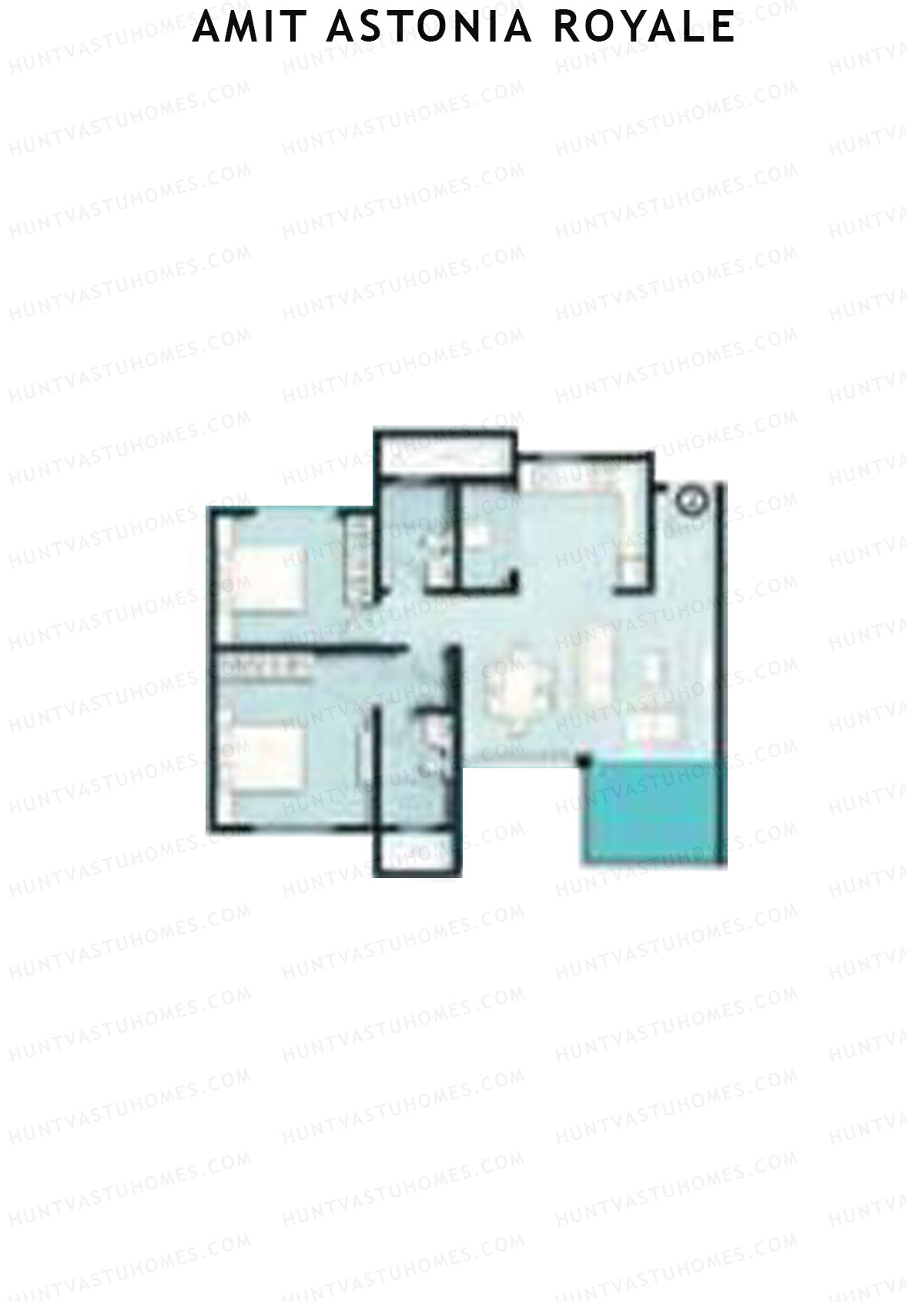 Amit Astonia Royale Tower I Unit 2 Floor Plan