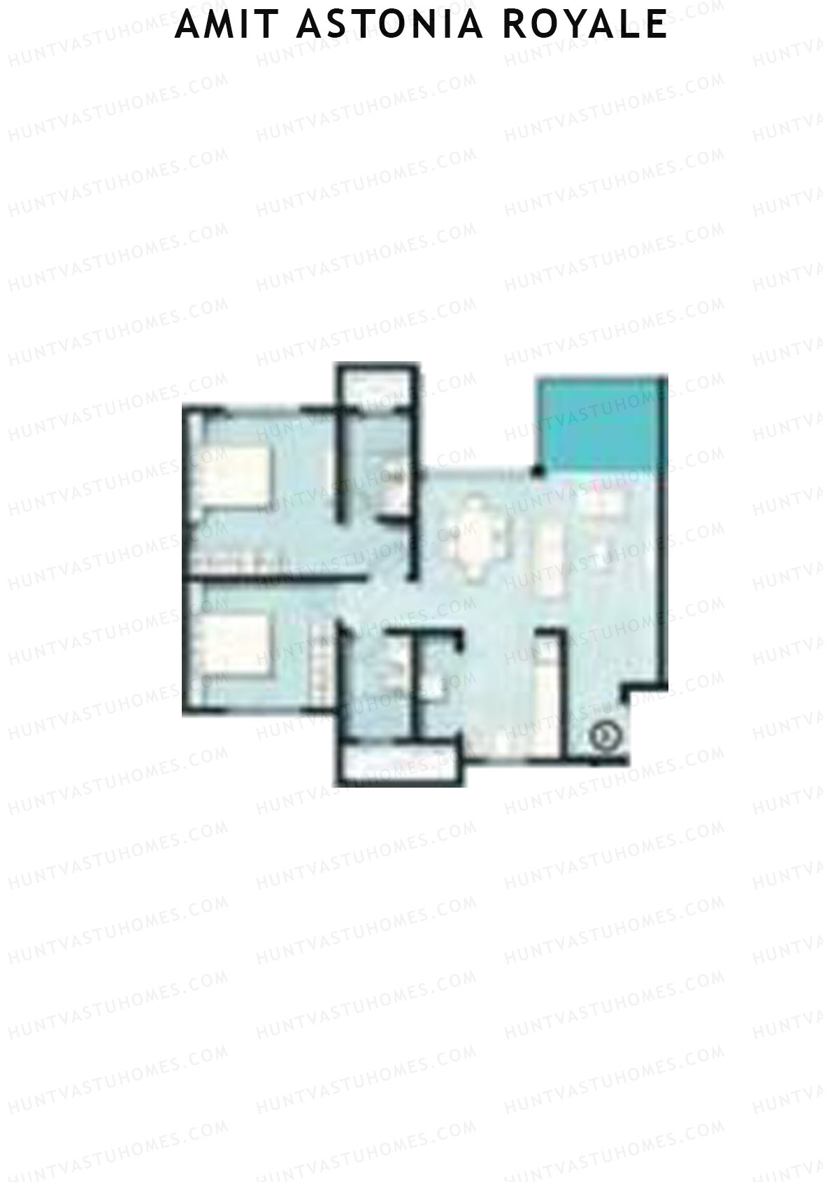 Amit Astonia Royale Tower J Unit 3 Floor Plan