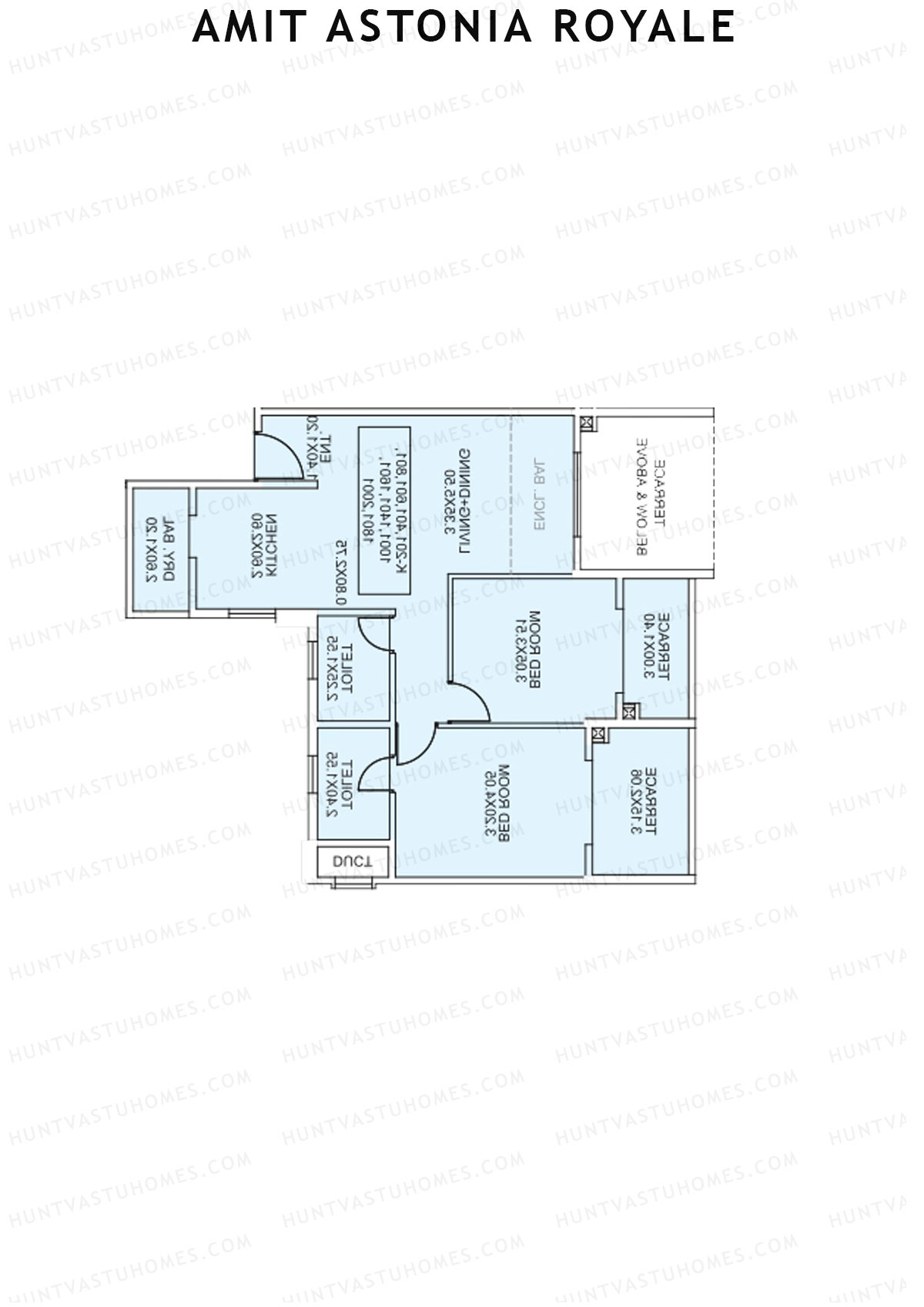Amit Astonia Royale Tower K Unit 2 Floor Plan