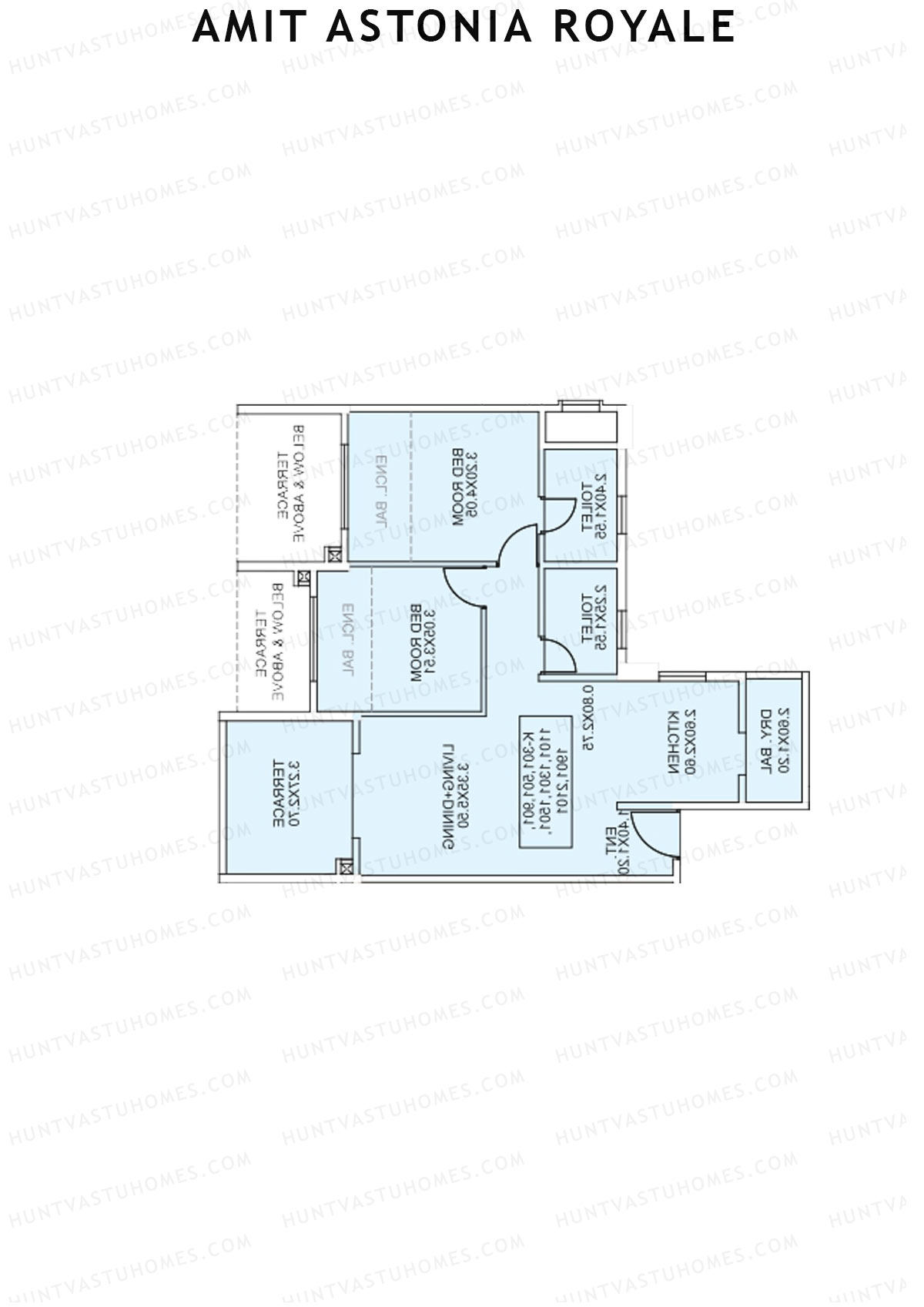 Amit Astonia Royale Tower L Unit 4 Floor Plan
