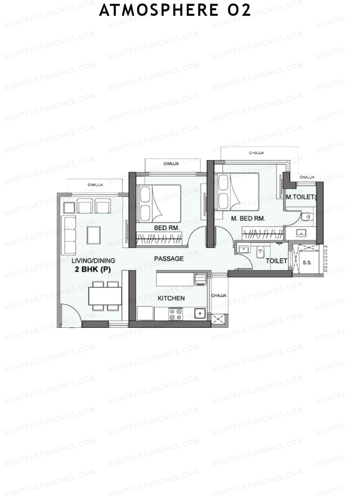 Atmosphere O2 Auris Unit 5 Floor Plan