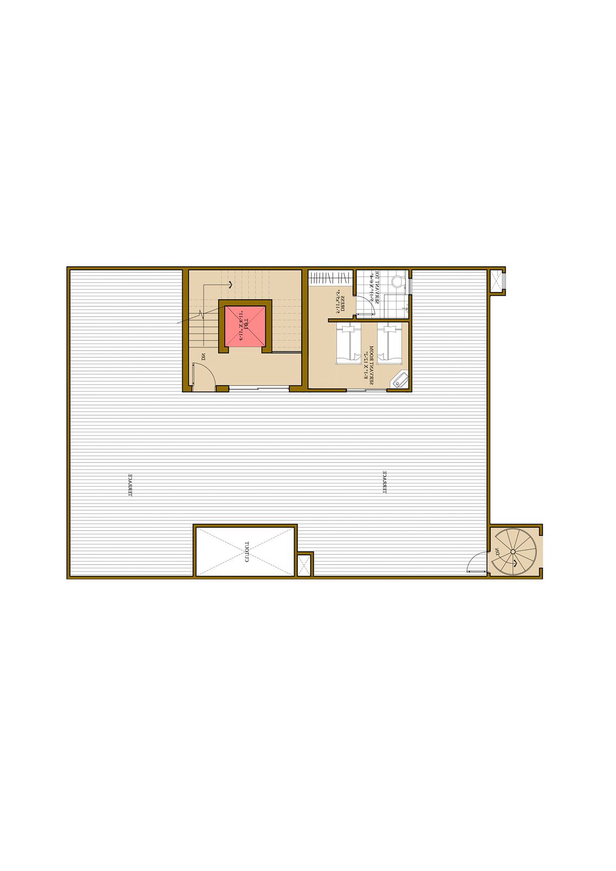 Ats Pristine Golf Villas Villa 3 Villa Type 1 Floor Plan
