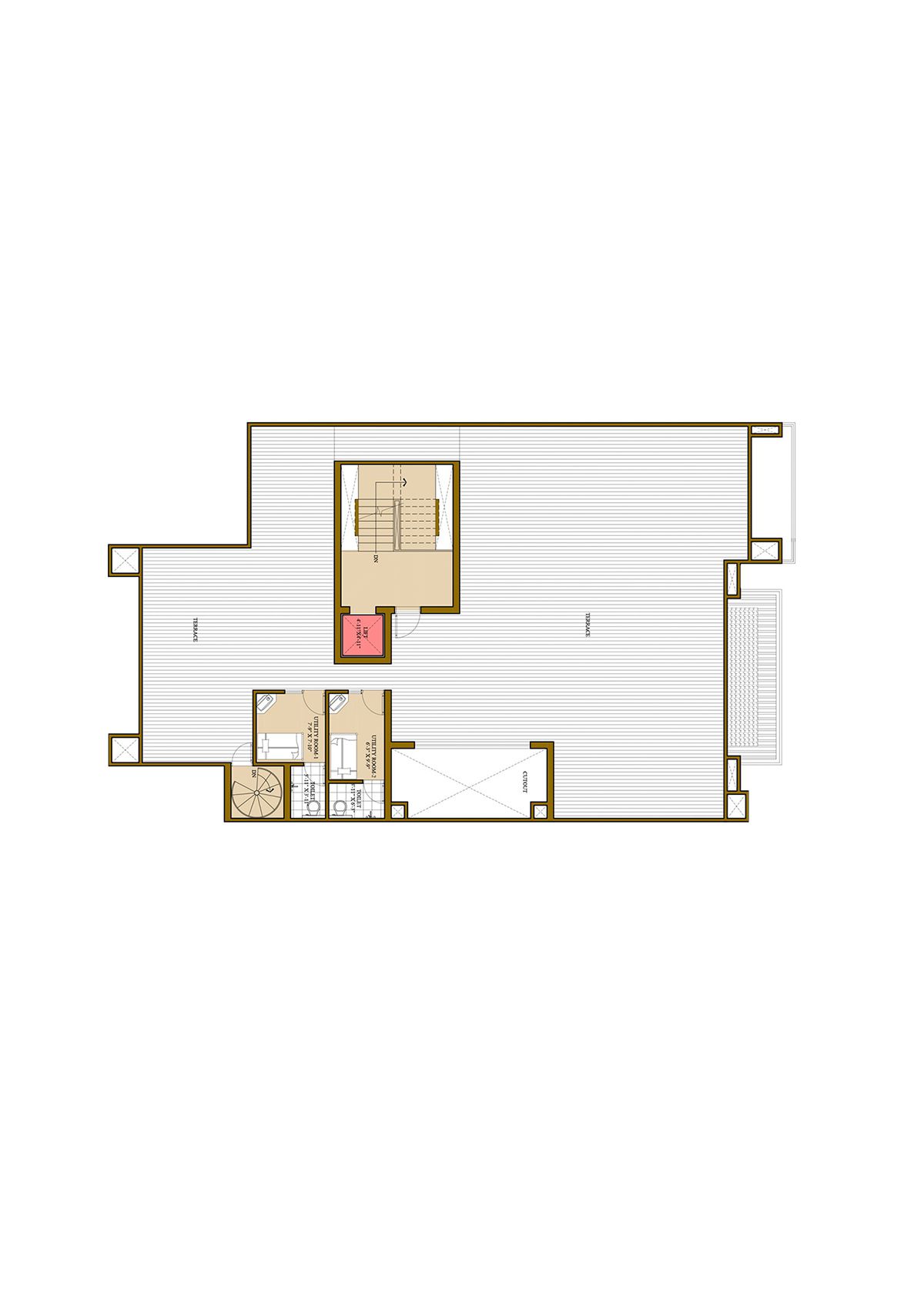 Ats Pristine Golf Villas Villa 36 Villa Type 1 Floor Plan