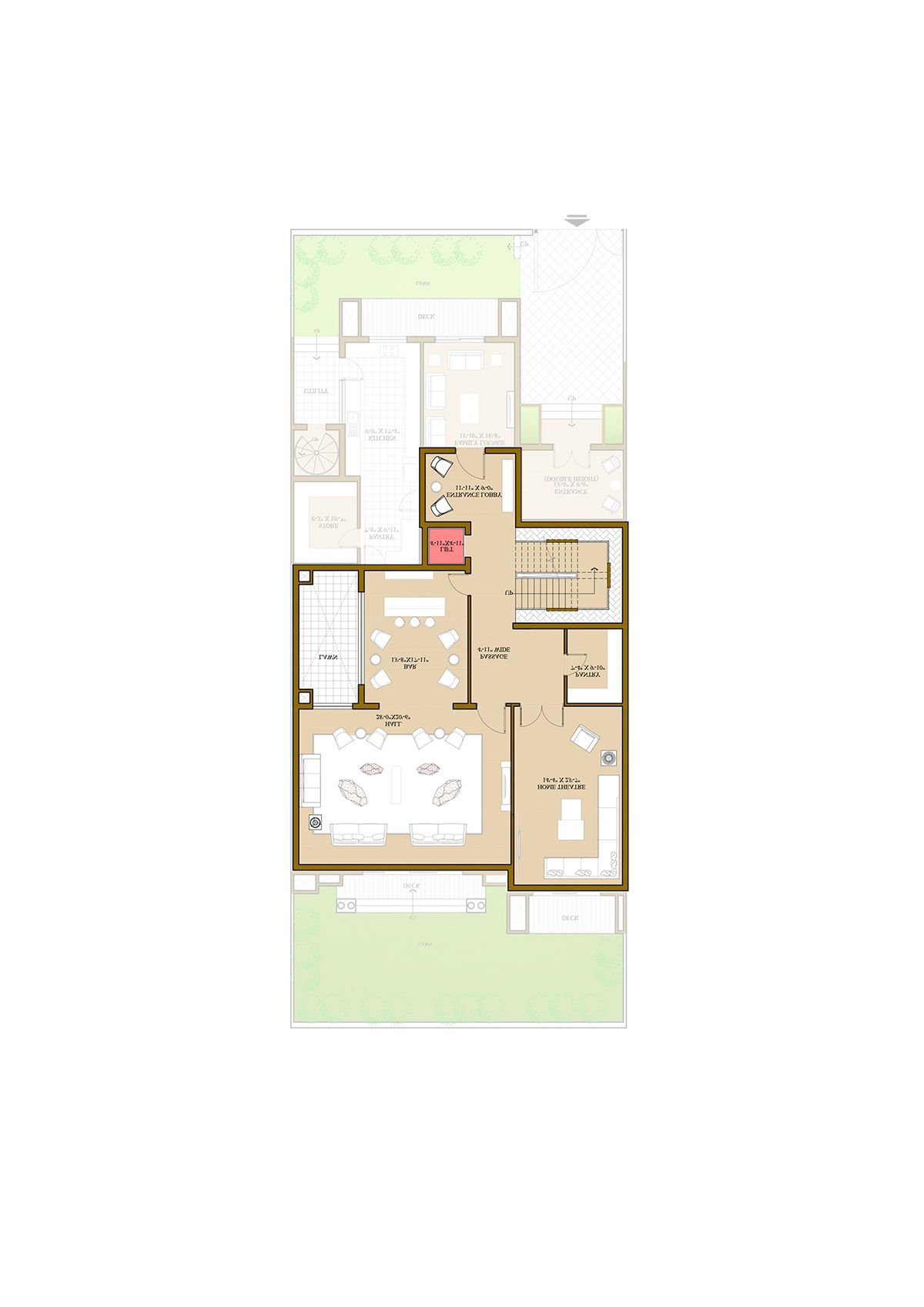 Ats Pristine Golf Villas Villa 51 Villa Type 2 Floor Plan