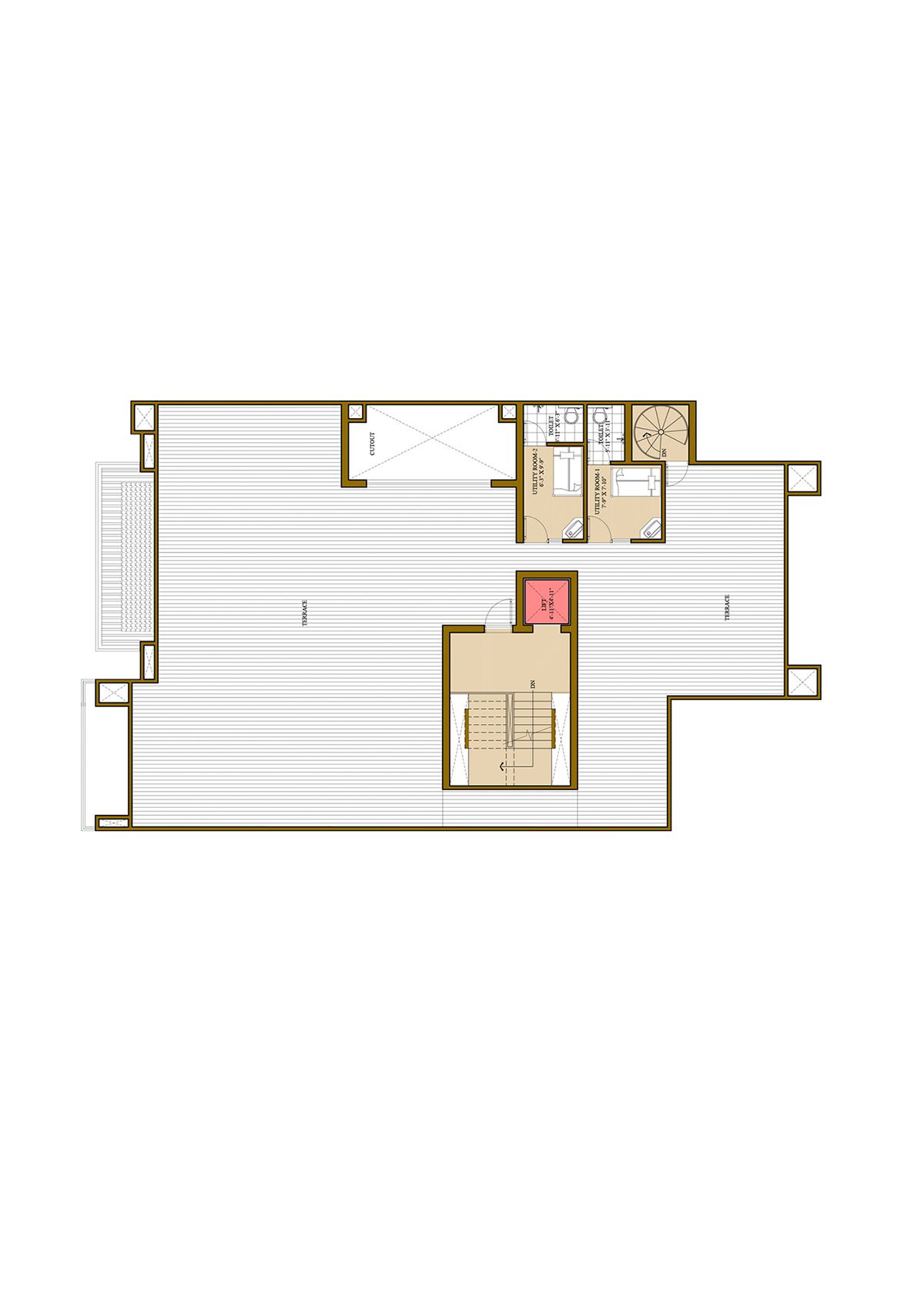 Ats Pristine Golf Villas Villa 63 Villa Type 1 Floor Plan