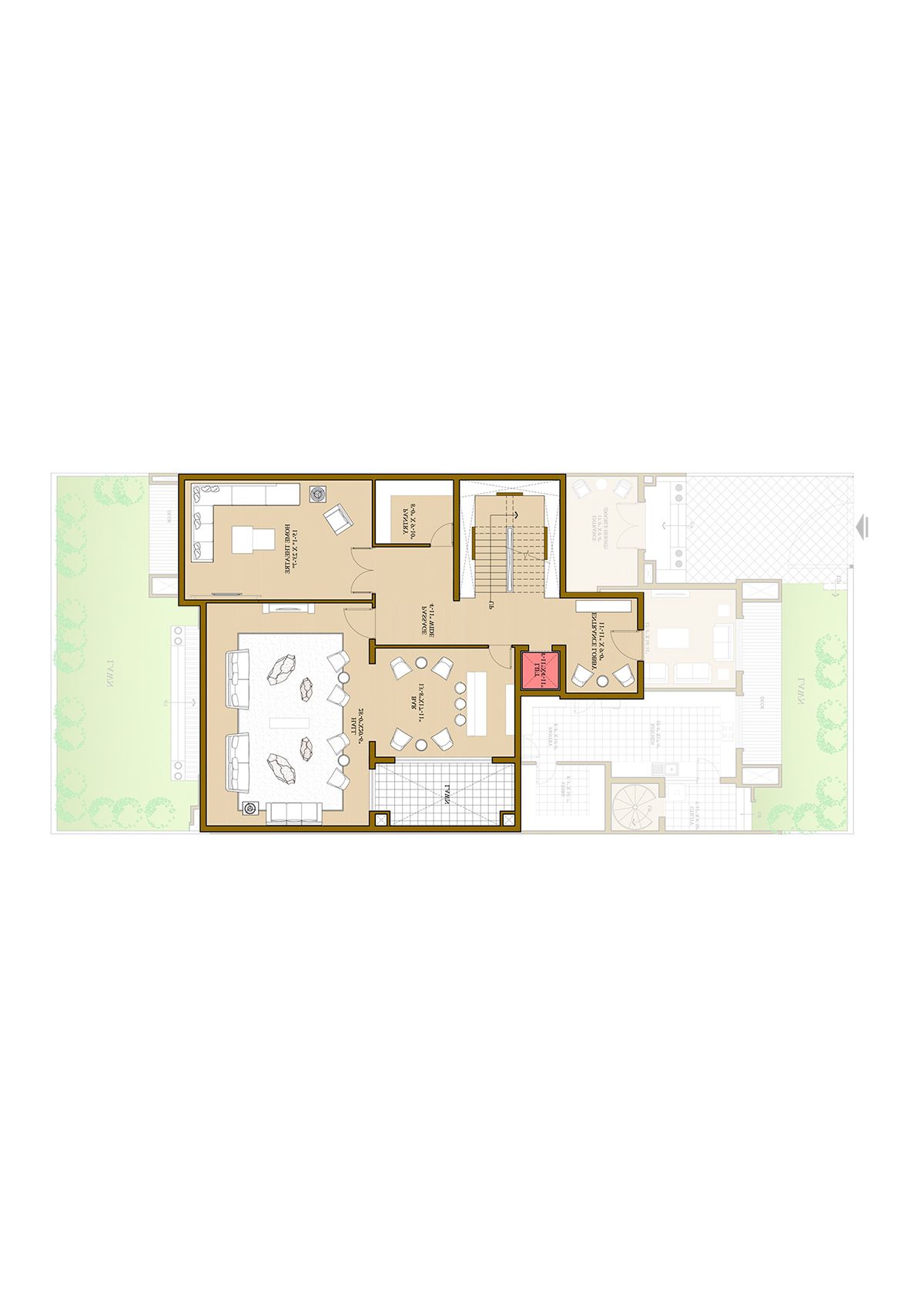 Ats Pristine Golf Villas Villa 66 Villa Type 1 Floor Plan