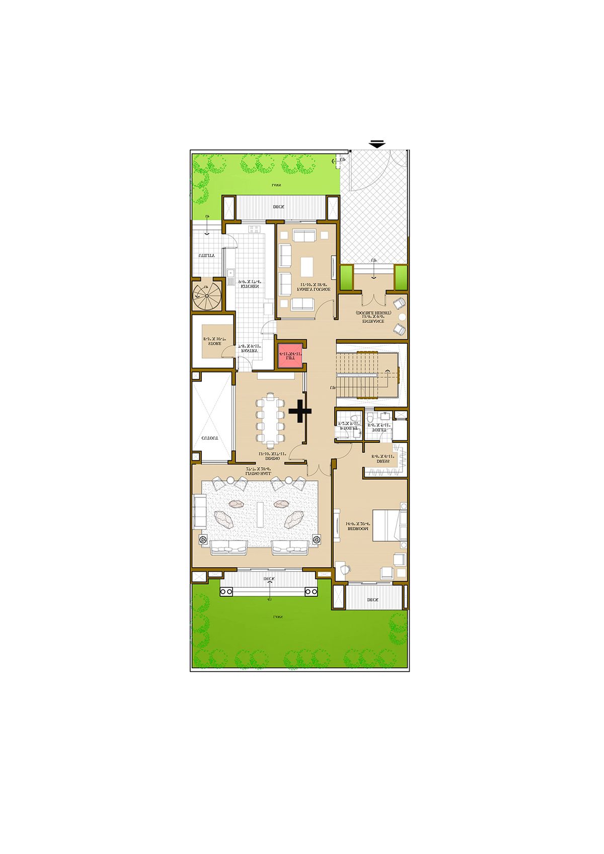 Ats Pristine Golf Villas Villa 49 Villa Type 2 Floor Plan