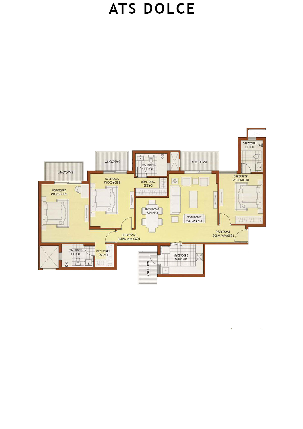 Ats Dolce Tower T6 Unit 2 (Type C) Floor Plan