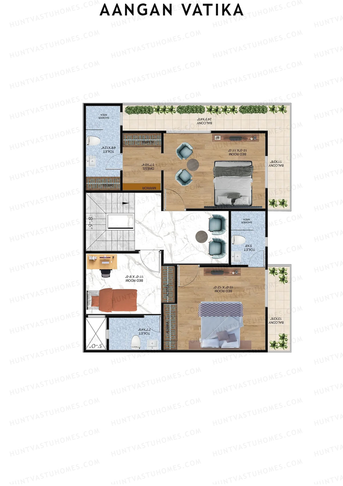 Ats Pristine, Villa A30 35, Unit 35 (Villa), 4BHK, Super Area 35   sq ft 