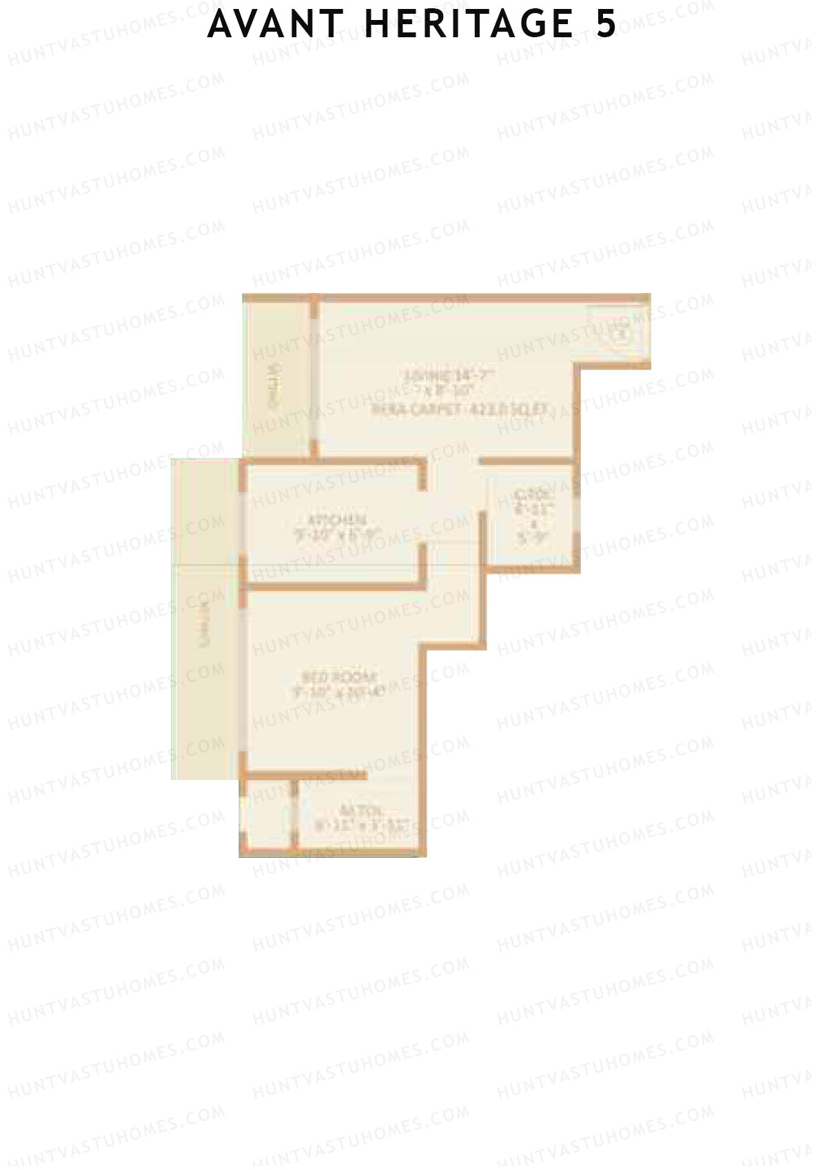 Avant Heritage 5 Wing E Unit 3 Floor Plan
