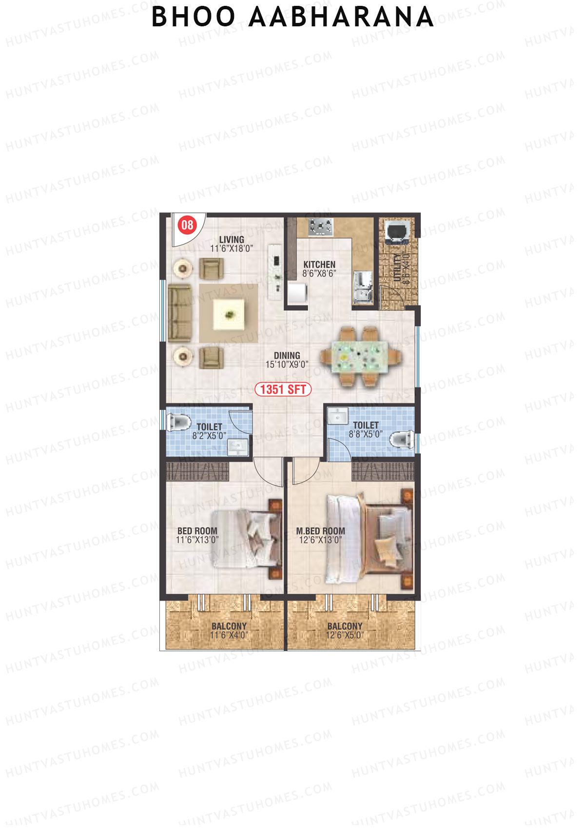 Bhoo Aabharana Block D Unit 7 Floor Plan