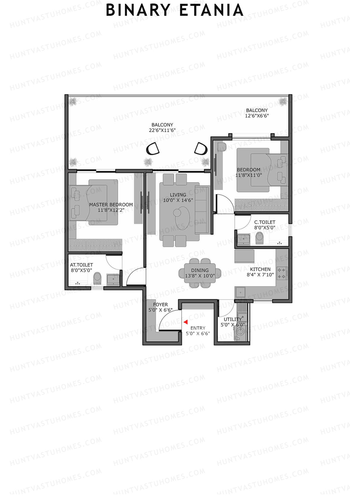 Binary Etania Block A Unit 15 Floor Plan