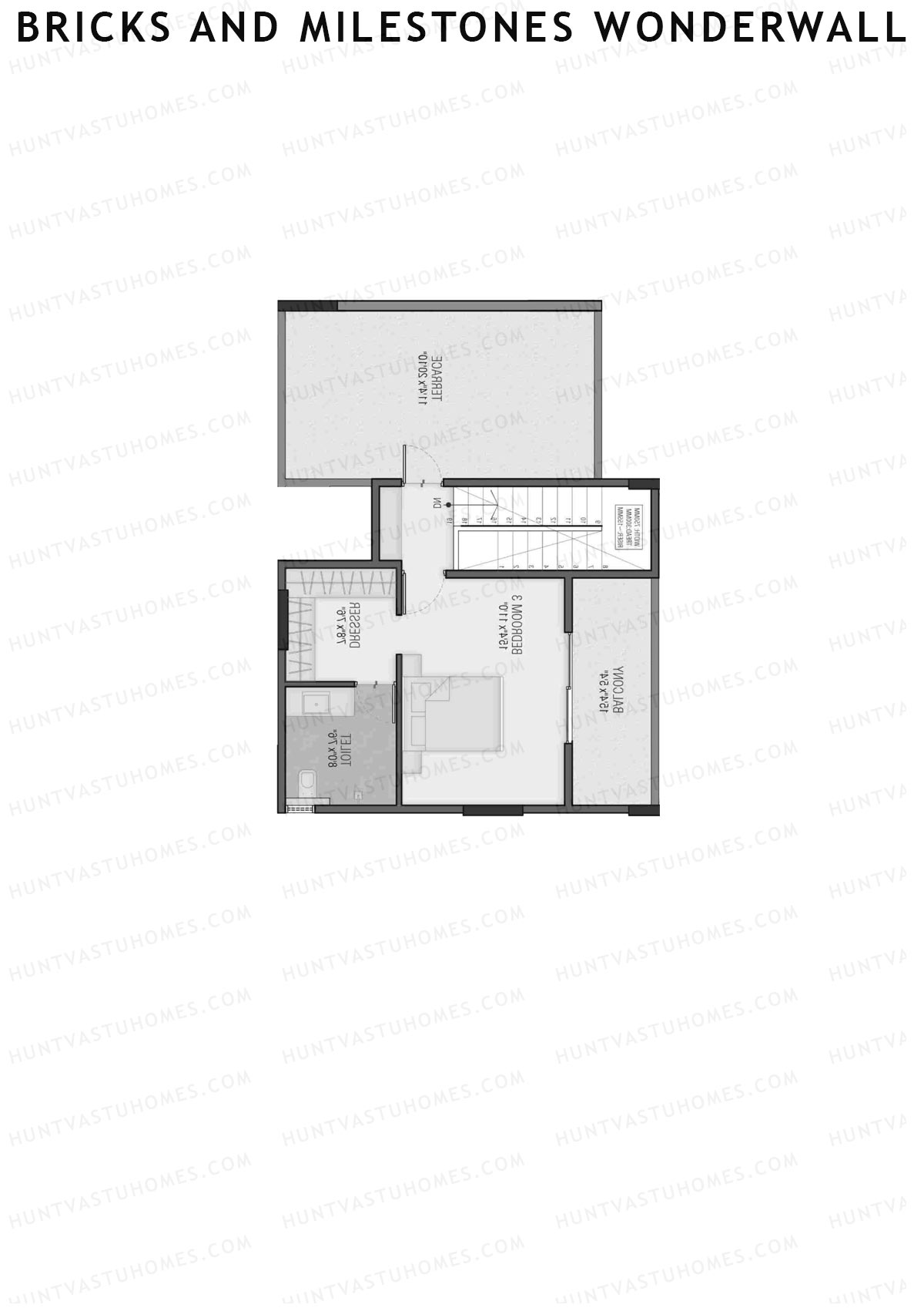 Bricks and Milestones Wonderwall Wing C Unit 6 Type PH LW(Penthouse) Floor Plan