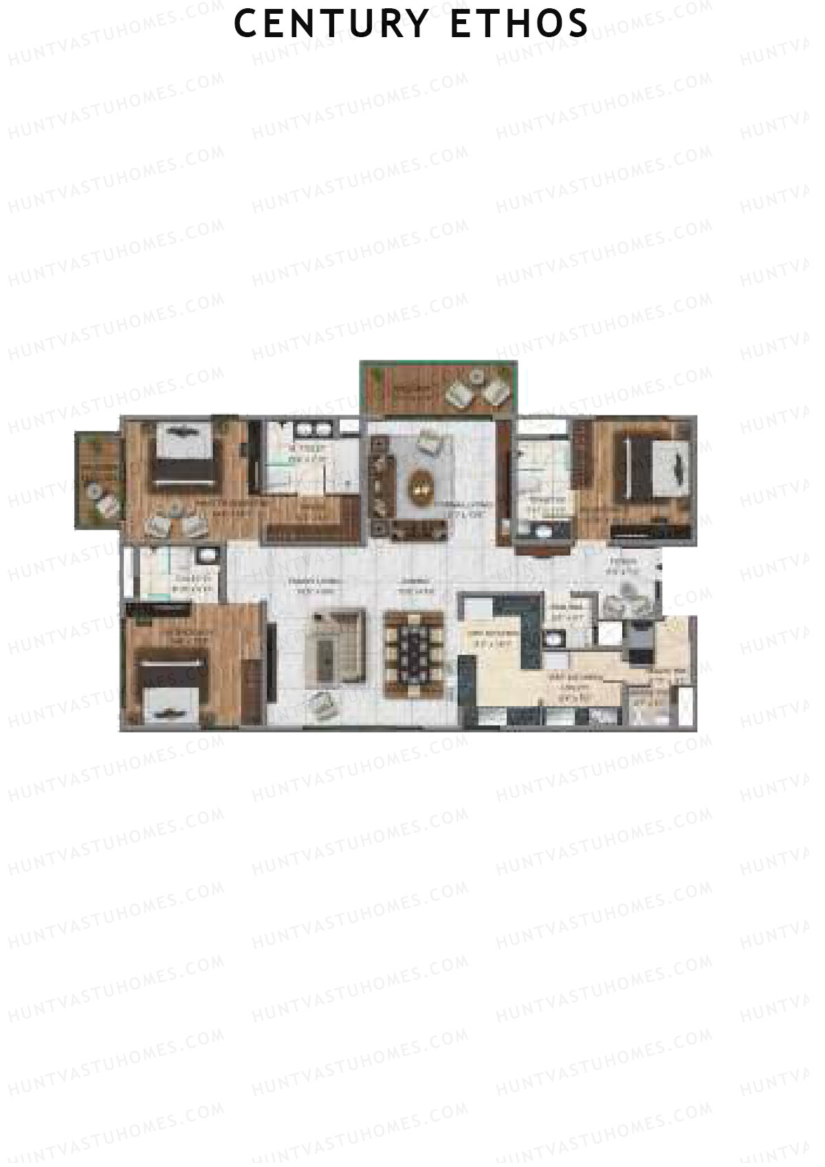 Century Ethos Argon Unit 4 Floor Plan